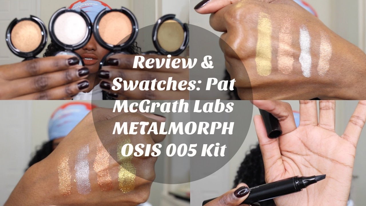 Review & Swatches | Pat McGrath METALMORPHOSIS 005 Everything Kit