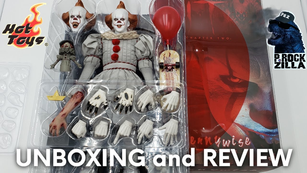 Hot Toys Pennywise | IT Chapter 2 1/6th Scale Figure | Unboxing & Review