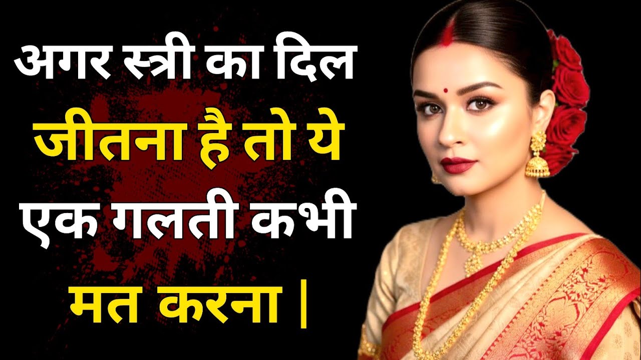 अगर स्त्री का दिल जीतना है तो ये एक गलती कभी मत करना | रिश्तों का कड़वा सच