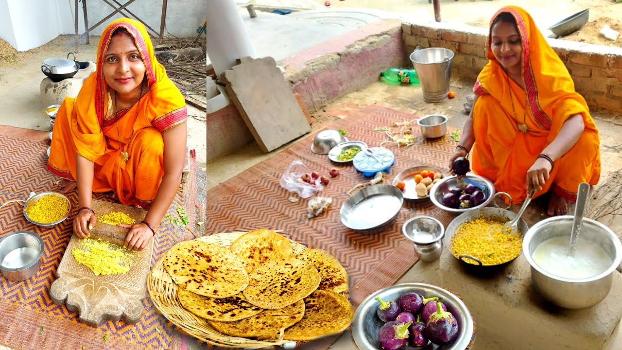असाड़ी के त्योहार पर हमने बनाया अपने गांव के तरीके से स्वादिस्ट पकवान जिसे खाकर बड़ा मजा आया😋