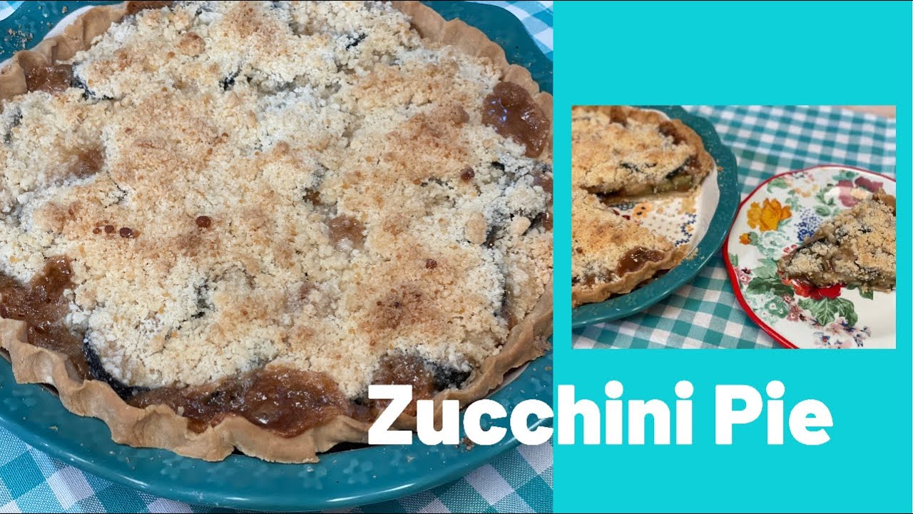 Zucchini Pie / Mock Apple Pie