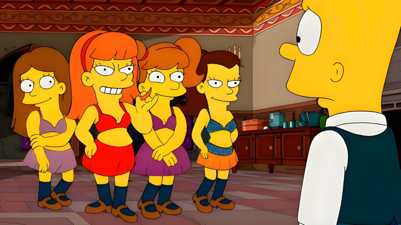 LES SIMPSON :  Le mariage le plus fou de Springfield 💔🤨 (à voir absolument)