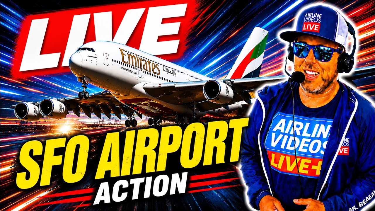 🔴LIVE SAN FRANCISCO (SFO) AIRPORT PLANE SPOTTING ACTION! (June 24th, 2026)