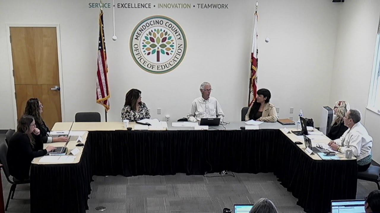 Mendocino County Office of Education Governing Board Meeting