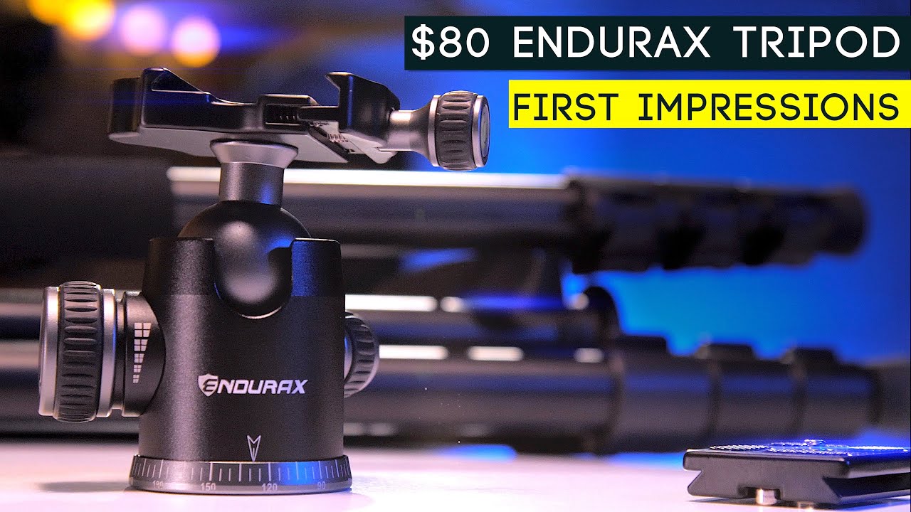 $80 Tripod First Impressions | #Endurax Tripod Review & #GIVEAWAY