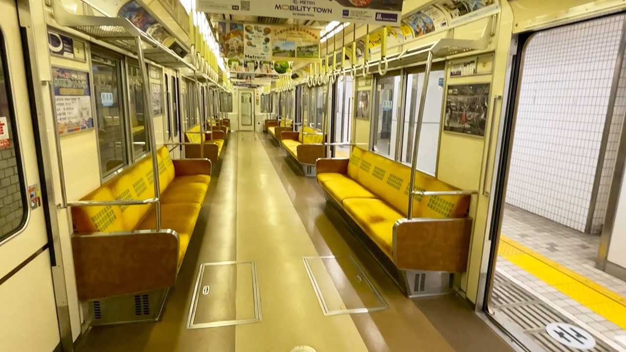【大阪メトロ谷町線】22系56編成守口から大日駅走行音（元中央線24系6編成）
