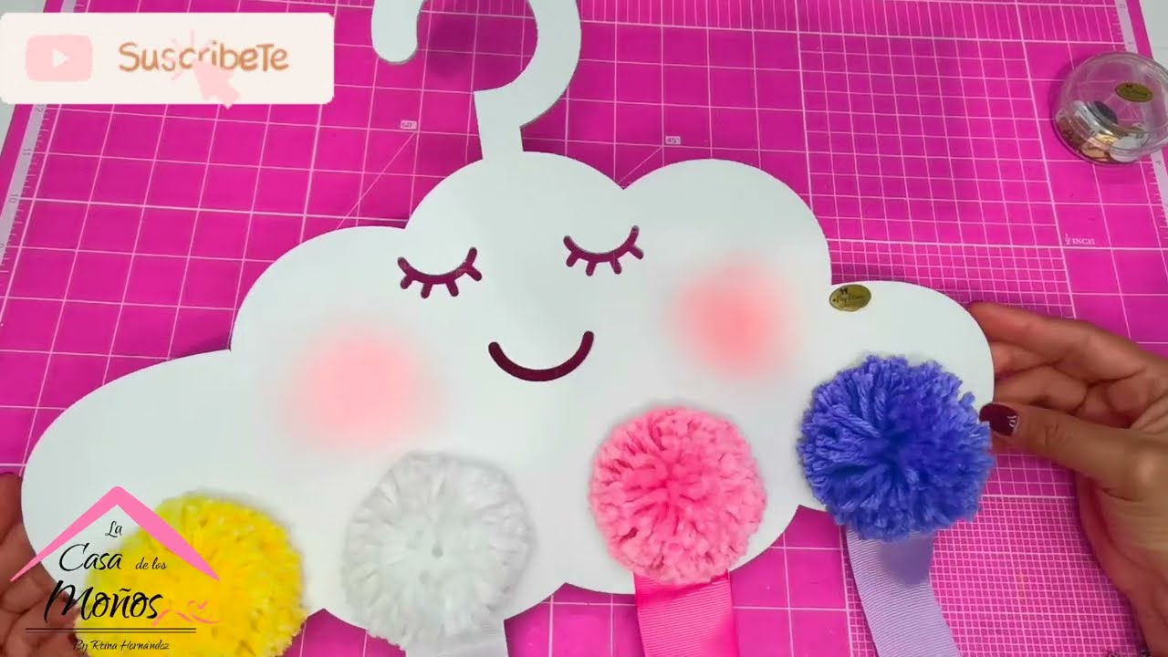 Cómo decorar un porta moños //Porta moños de MDF