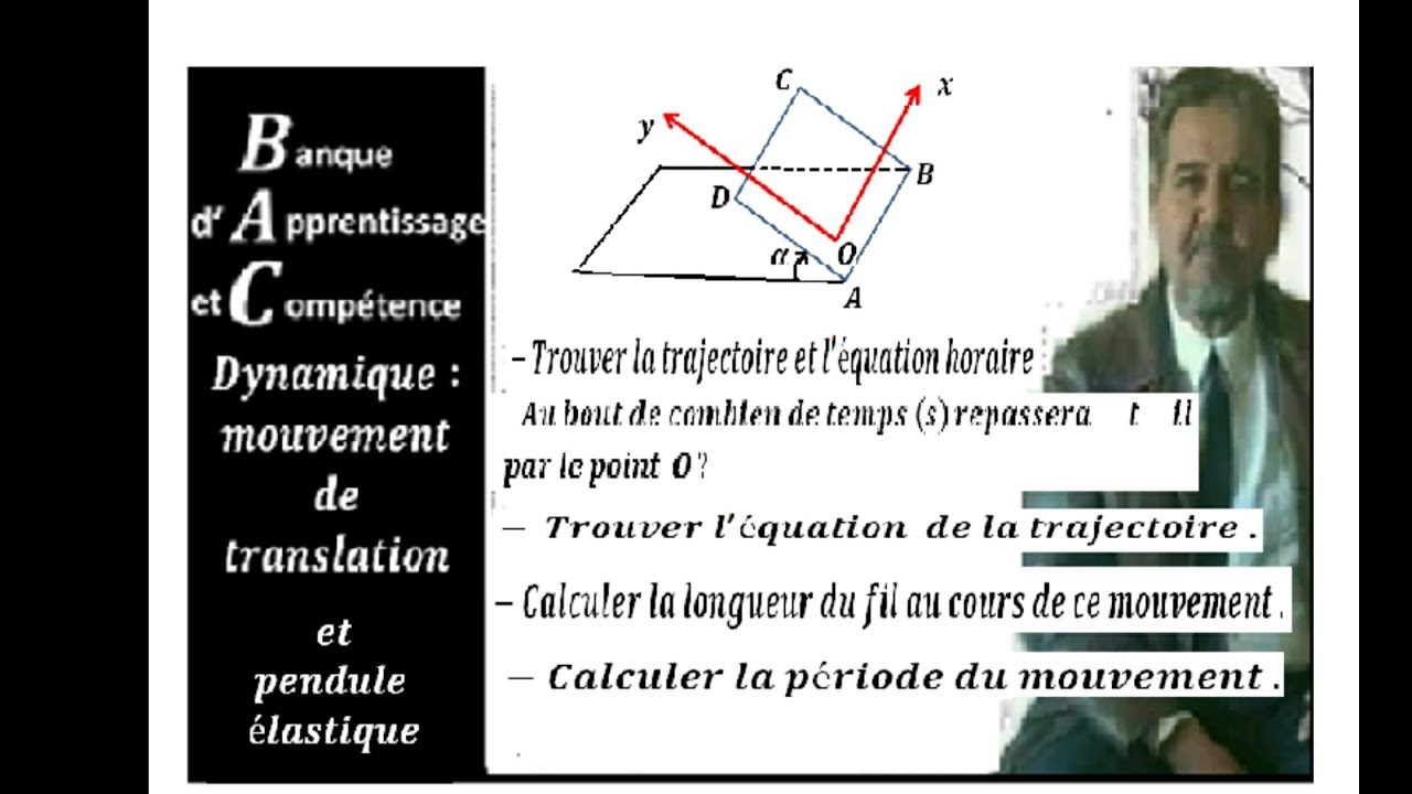 pendule élastique ( fil élastique)