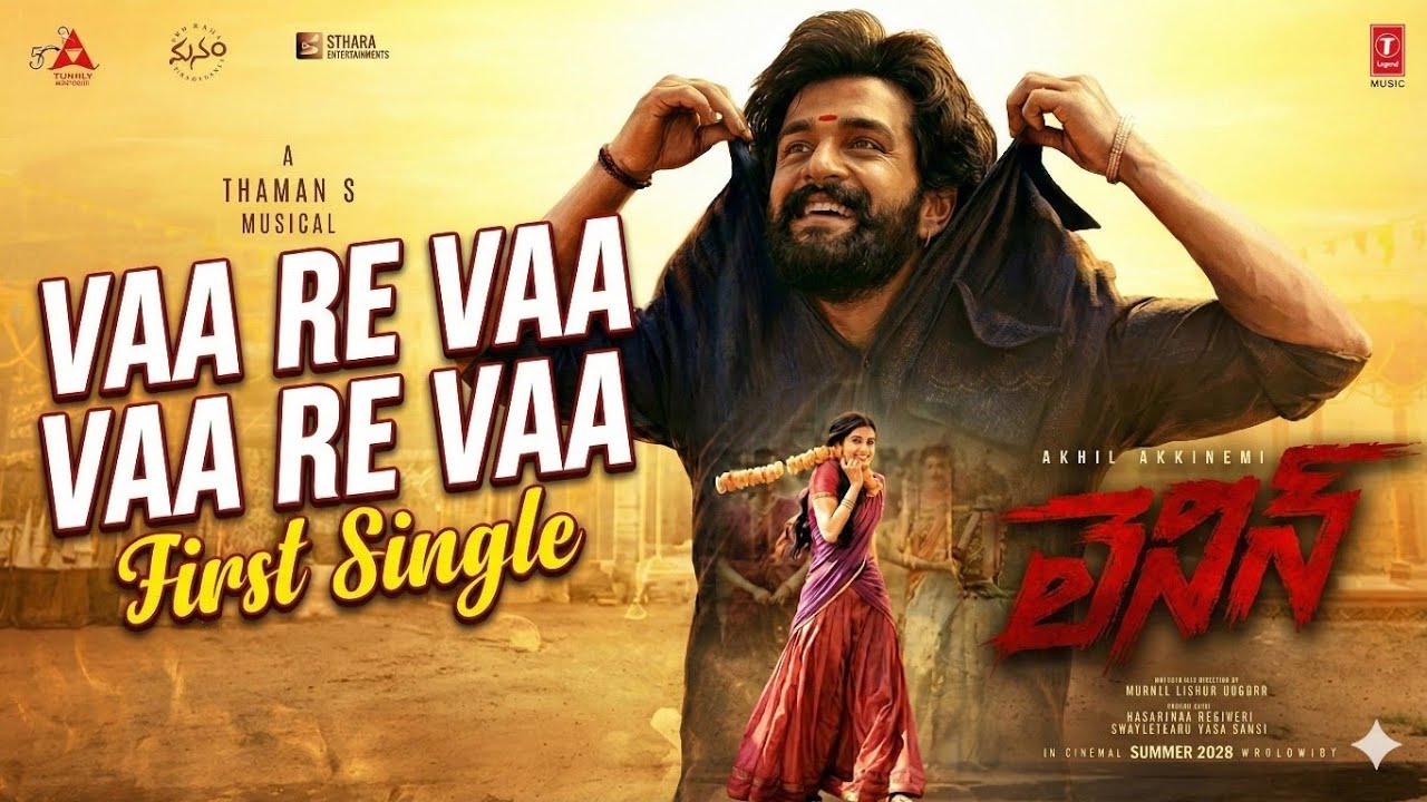Vaa Re Vaa Vaa Re Vaa | Lenin | Akhil Akkineni | Bhagyashri Borse | Thaman | FanMade AI VINODAM