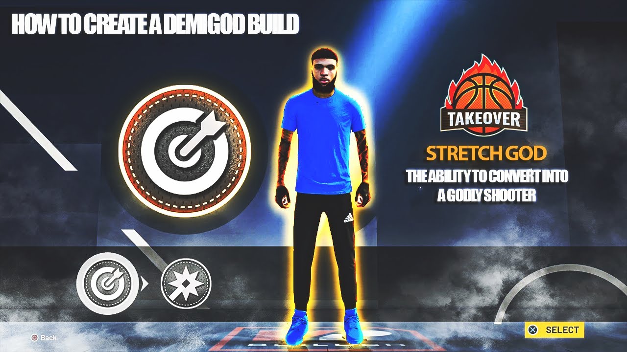 I found the BEST STRETCH BIG on NBA 2K21!! HOW TO MAKE A STRETCH GOD!!