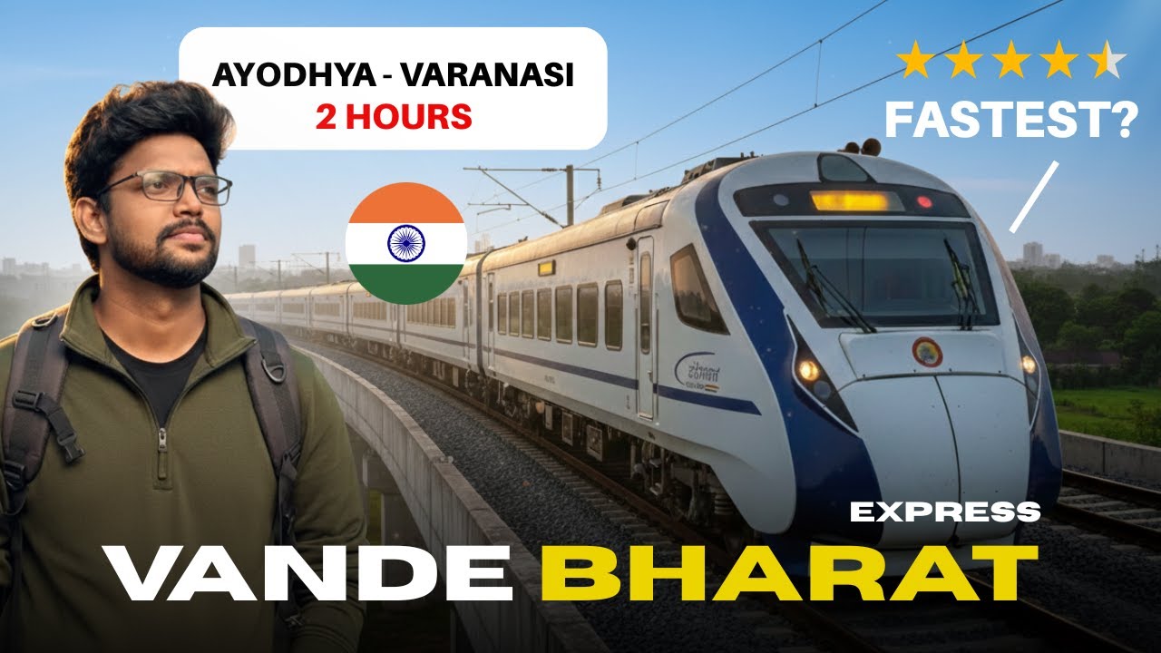 Vande Bharat Train Experience | Ayodhya To Varanasi Train Journey | Vande Bharat Express Telugu Vlog