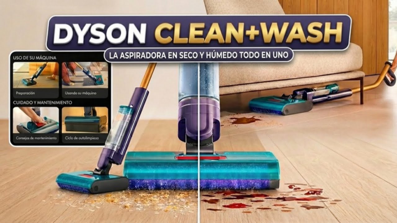 Dyson Clean+Wash Hygiene: ¿revolución en limpieza o un gadget muy caro?