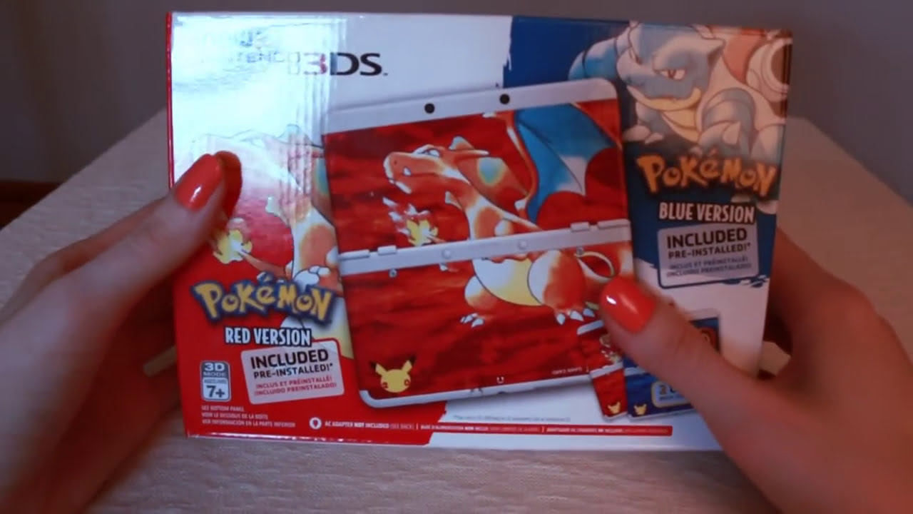 📦 Unboxing ASMR 📦 Pokemon Nintendo 3DS