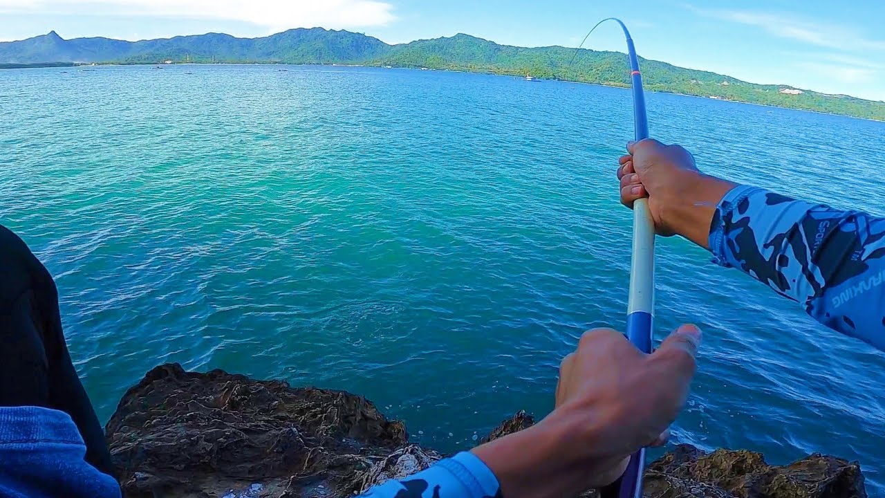 SPOT MANCING TEGEK FAVORIT DI PINGGIRAN LAUT YANG BANYAK IKAN