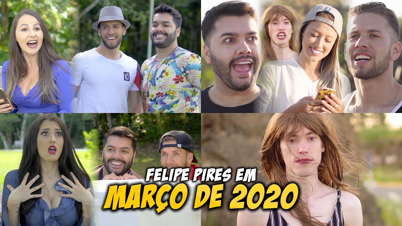 FELIPE PIRES EM MARÇO DE 2020