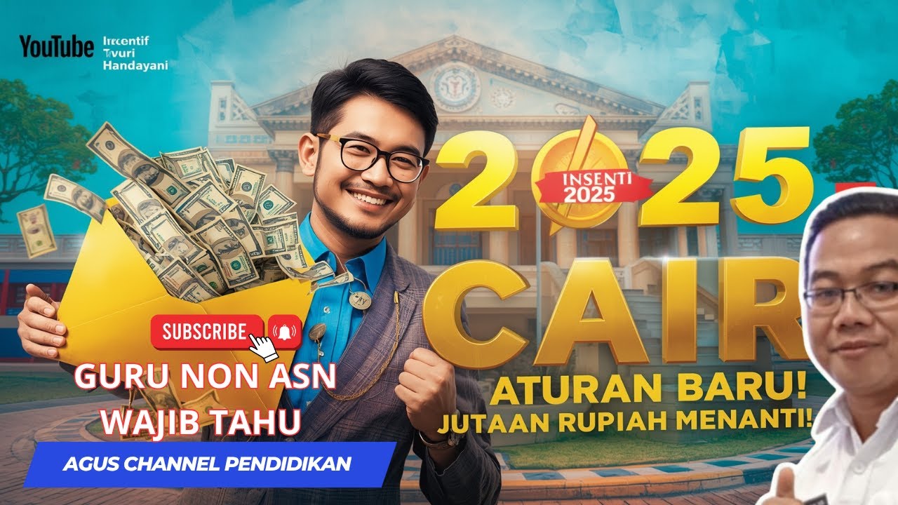 GURU NON-ASN WAJIB TAHU! Insentif 2025 Cair, Aturan BERUBAH TOTAL & Nominal BEDA! JUTAAN Rupiah