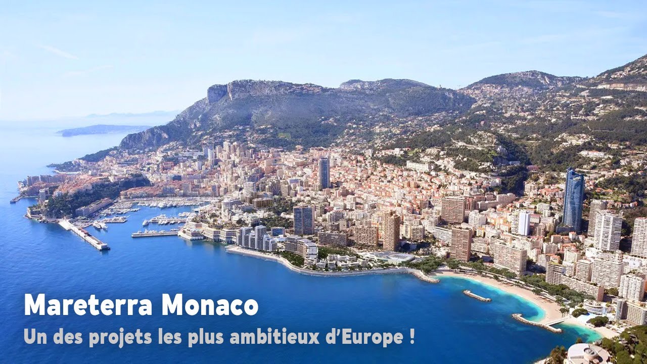 Mareterra | Prolongation du littoral de Monaco | Archviz Film pour Renzo Piano
