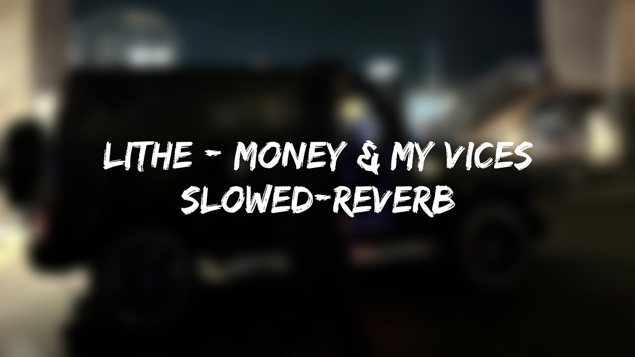 Lithe - Money & My Voices (slowed & reverb) visualizer