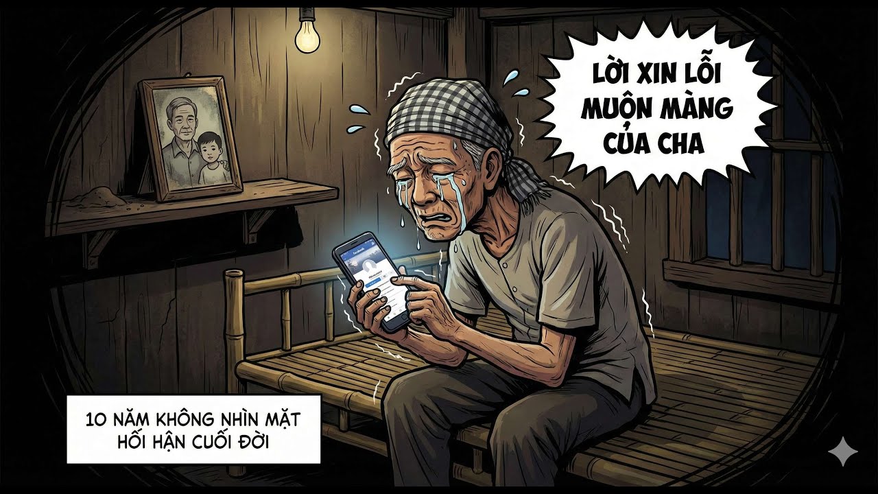 Ung Thư Giai Đoạn Cuối: Người Cha Gia Trưởng Học Cách Dùng Facebook Để 