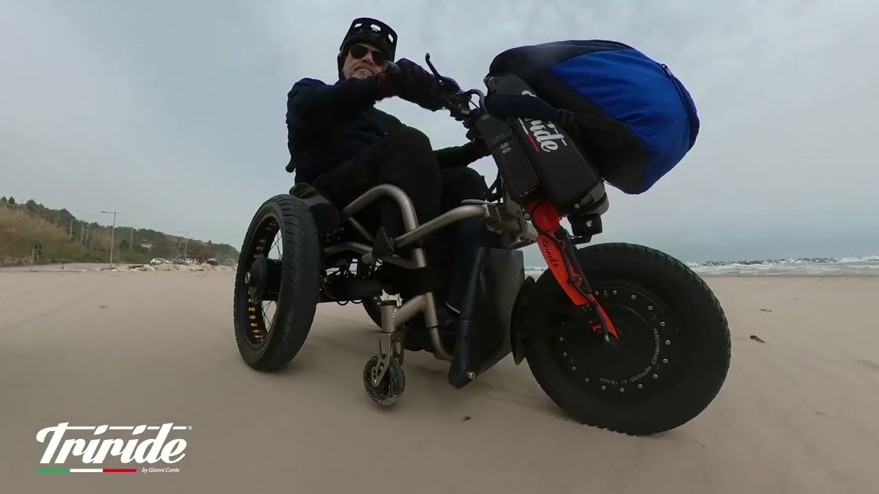 How to Ride Your Wheelchair on Sand – Real Triride Beach Experience