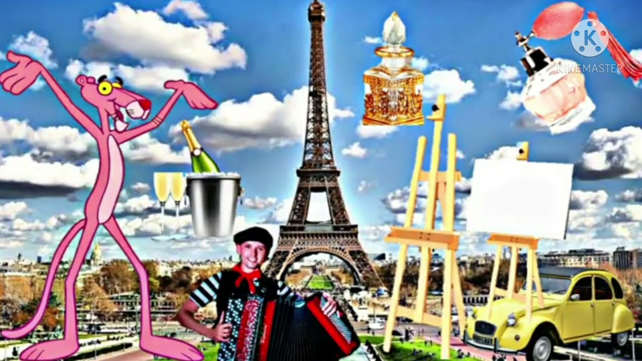 pink panther in diferent languages meme