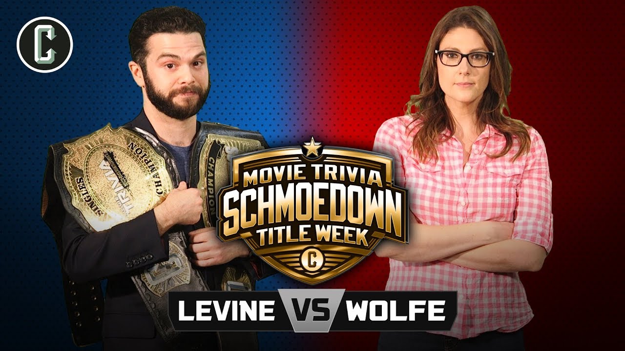 TITLE MATCH! Samm Levine vs. Clarke Wolfe II - Movie Trivia Schmoedown
