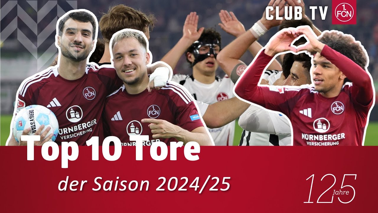 Die TOP 10 TORE der Saison!😍 | 1. FC N&uuml;rnberg