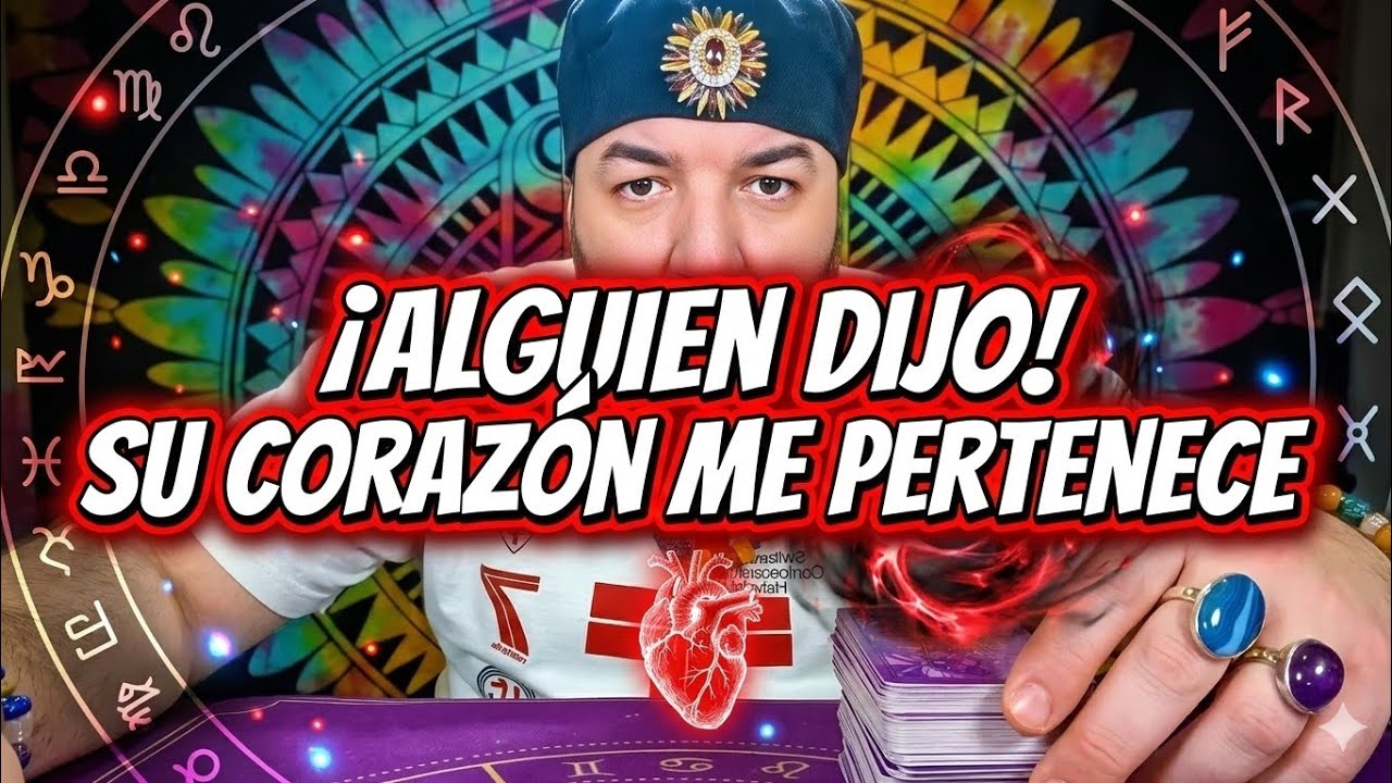 ALGUIEN DIJO SU CORAZÓN ❤️ ME PERTENECE 😱 TAROT INTERACTIVO 🤔