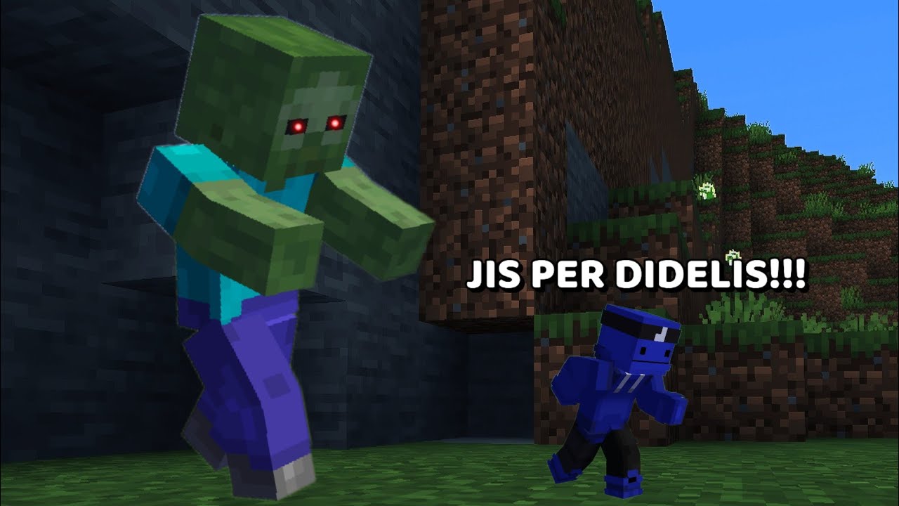 MINECRAFT, BET AŠ ESU PUSĖ BLOKO DYDŽIO! 😱🔥