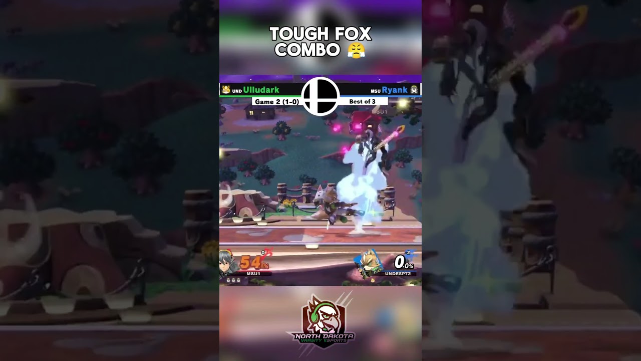 On beat too 😳 | #college #esports #gaming #necc #ssbu #und