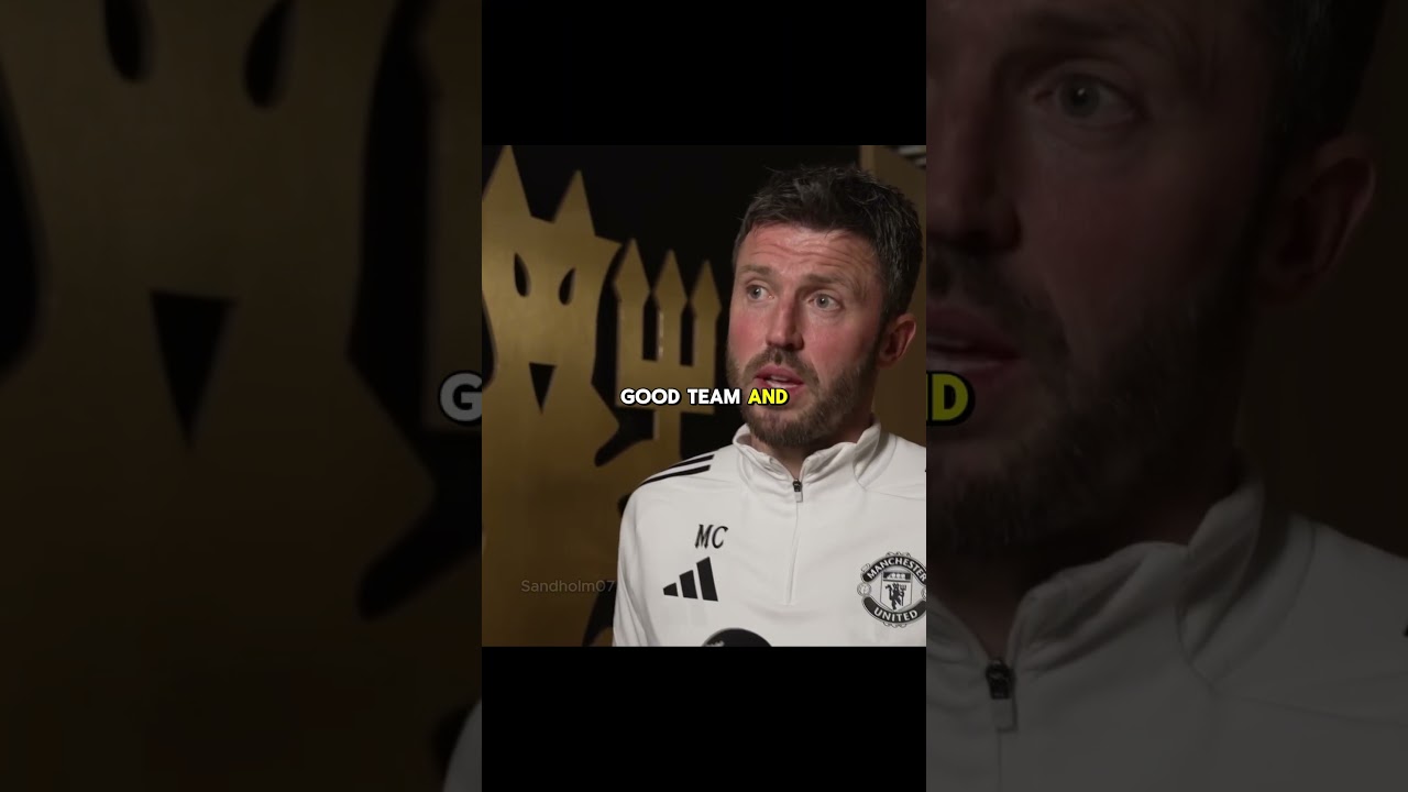 Carrick Reveals His Game Plan vs Very Good Teams 