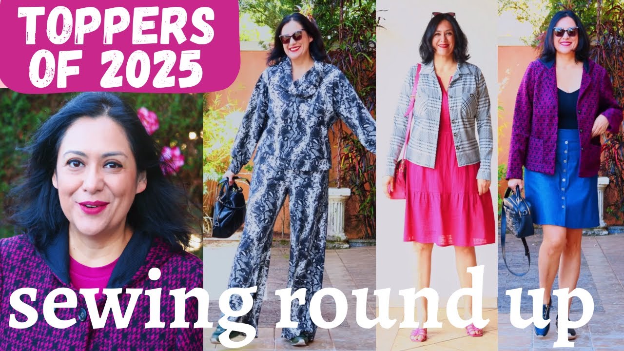 Handmade TOPPERS of 2025. Sewing INSPIRATION 