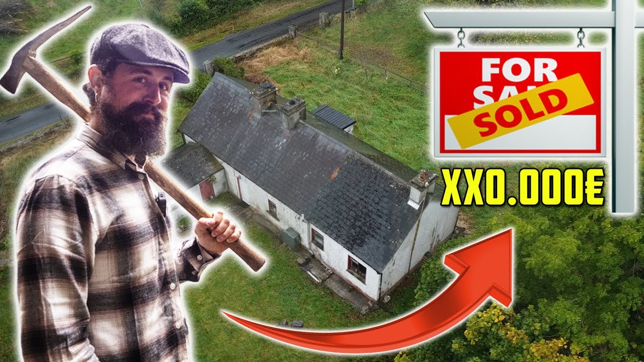 COMPRÓ esta CASA en la IRLANDA rural por SOLO este precio...