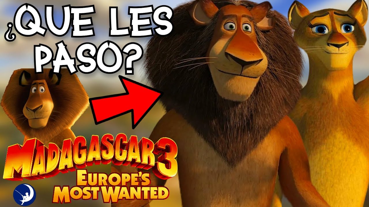 ¿Porqué los PAPÁS de ALEX el LEÓN NO APARECEN en MADAGASCAR 3? - ¿QUÉ les PASO? Explicación, Teorías