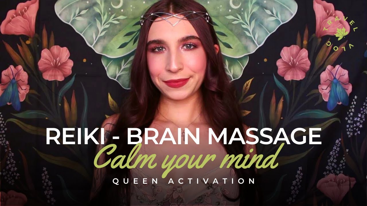 ASMR Brain Massage | Calm your Mind | Reiki Healing
