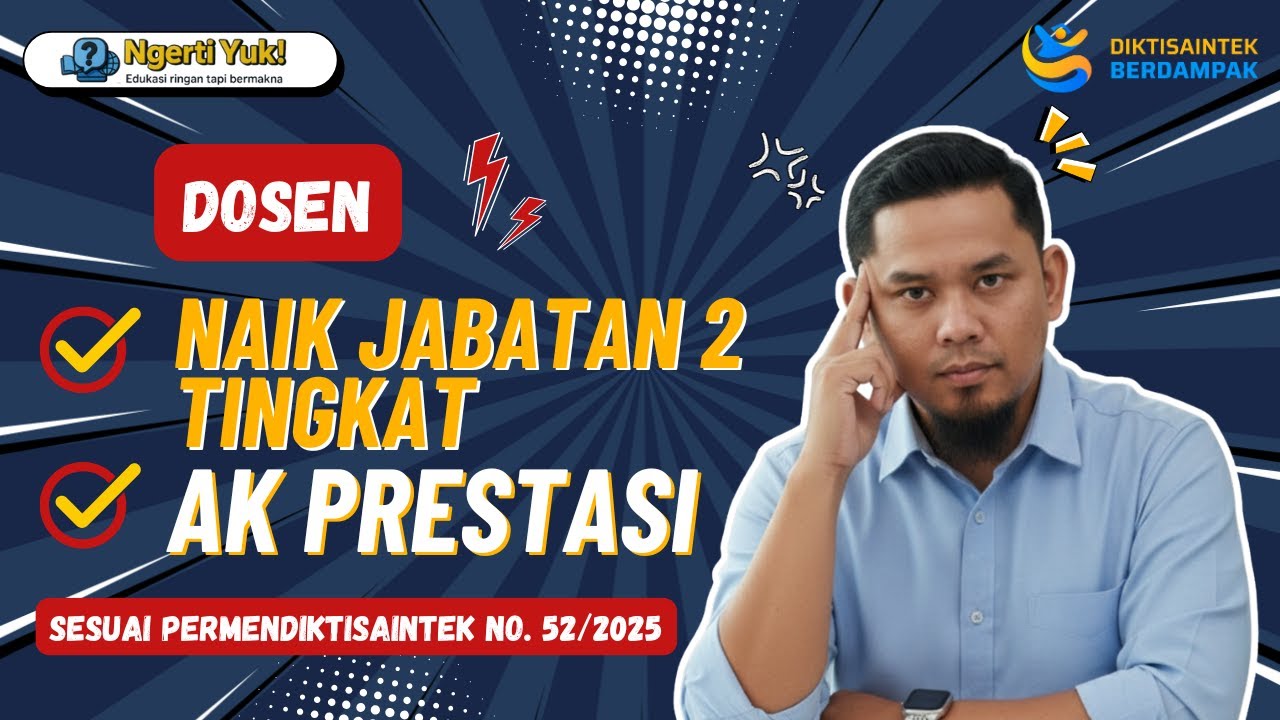 Dosen Wajib Tahu! Aturan Baru Naik Jabatan 2026: Bisa Lompat 2 Tingkat?