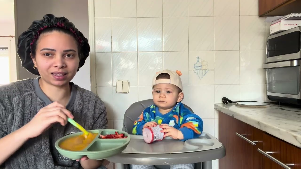 Rotina da manhã com meu bebê de 10 meses 🥰🇵🇹🙏🏻