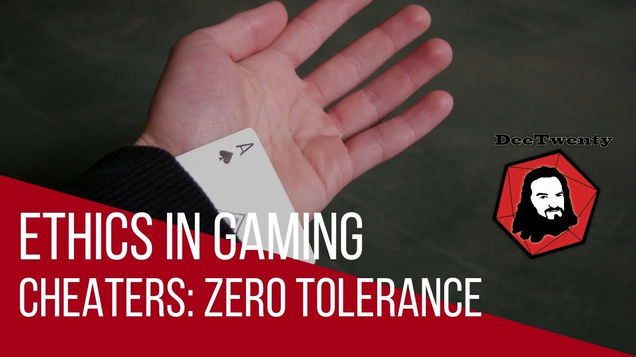 Ethics in Gaming: Zero Tolerance on Cheating