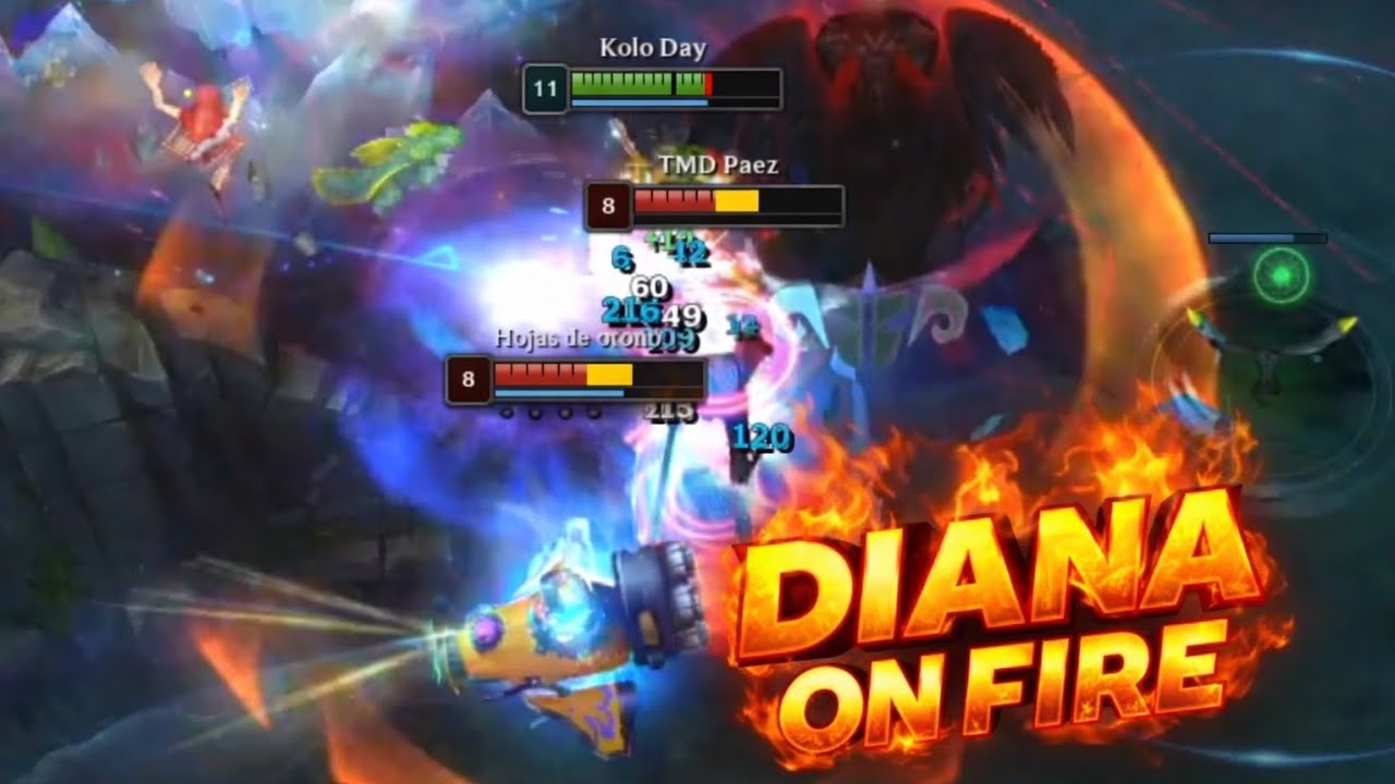 DIANA 15 MINUTOS ON FIRE ORO 3 LAS