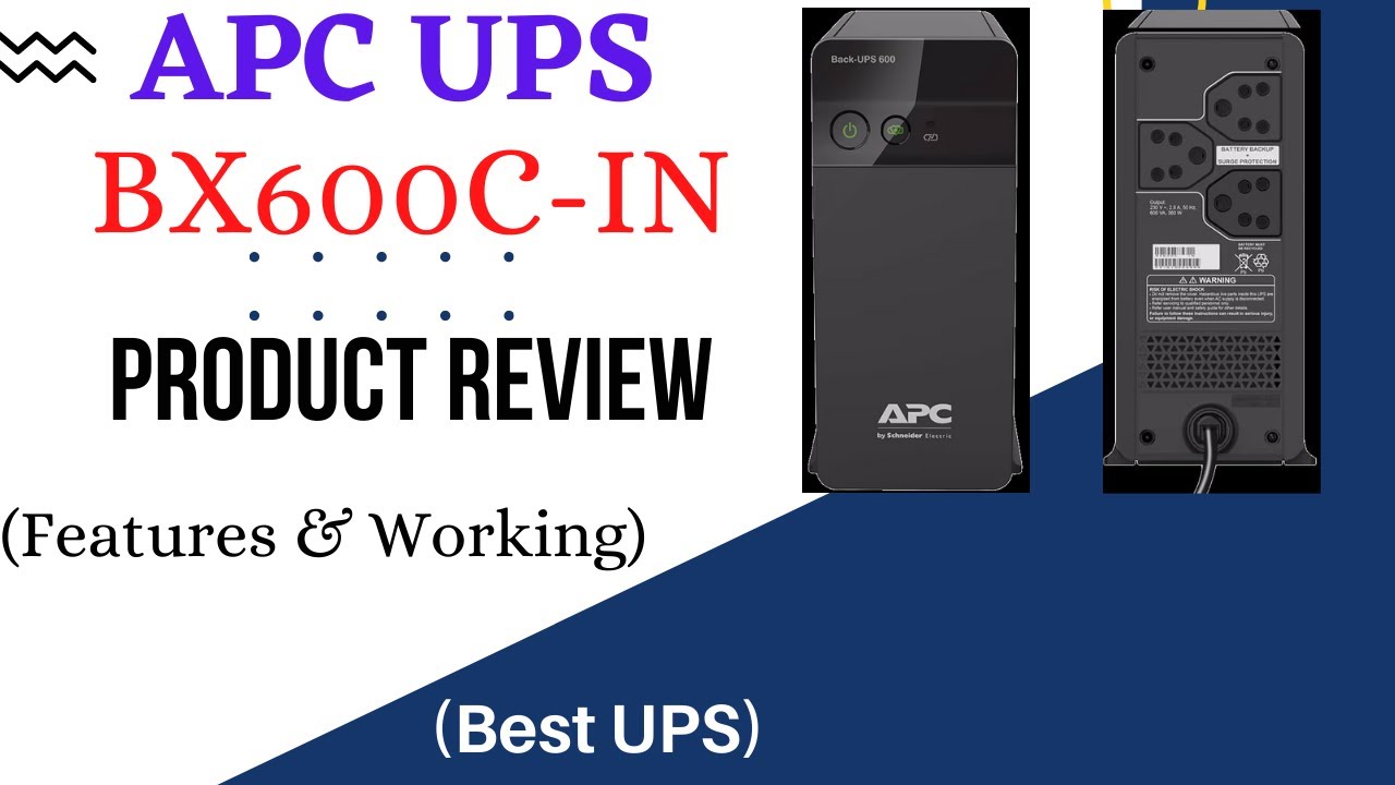 APC UPS BX600C IN