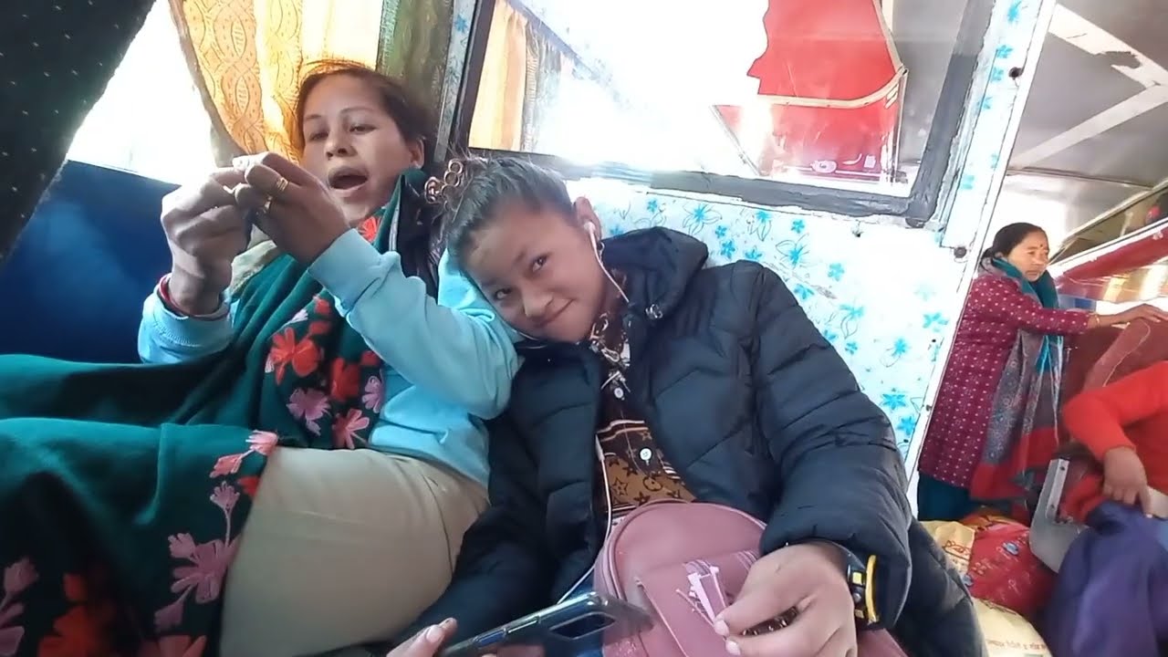 Pokhara To Myagdi Tatopni Bus Trip || Raj Gurung