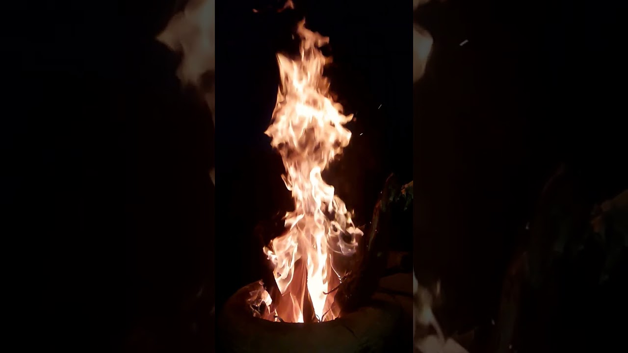 #Bonfire and #BarBQ at the #village ... #shorts #tiktok
