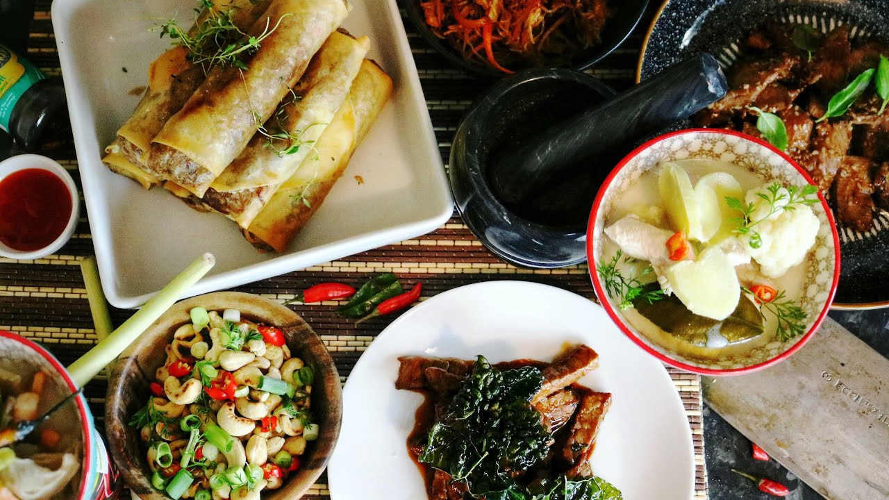 Tajlandia: spring rolls, stir fry, tajska zupa 🇹🇭🇵🇱🇬🇧 #21