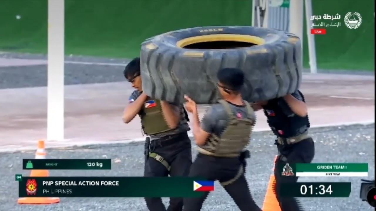 Day 3 PNP SPECIAL ACTION FORCE PHILIPPINES UAE SWAT CHALLENGE 2025‼️‼️#uaeswatchallenge#philippines