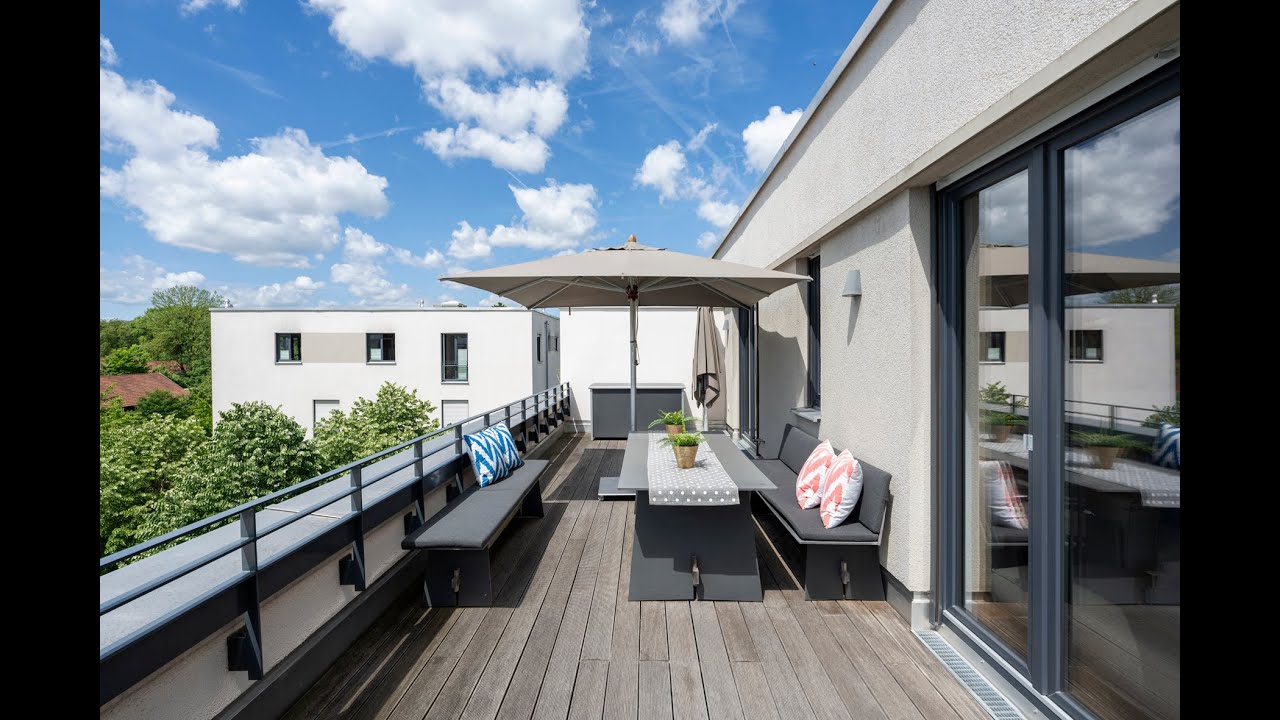 Hacker & Glass Immobilien München - DACHGESCHOSS TRAUM MIT 35QM TERRASSE UND ISARNÄHE IN OBERFÖHRING
