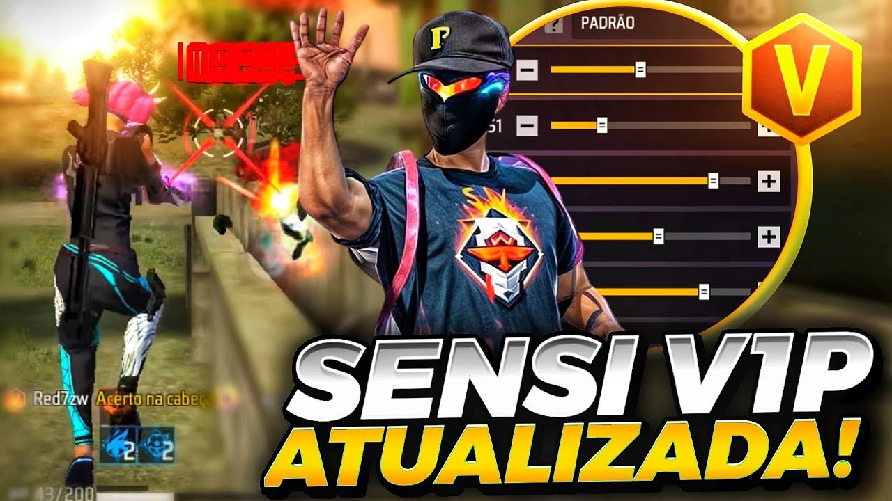 ATUALIZADA 2026!🔥 A MELHOR SENSIBILIDADE para SUBIR CAPA na NOVA ATUALIZA&Ccedil;&Atilde;O do FREE FIRE!