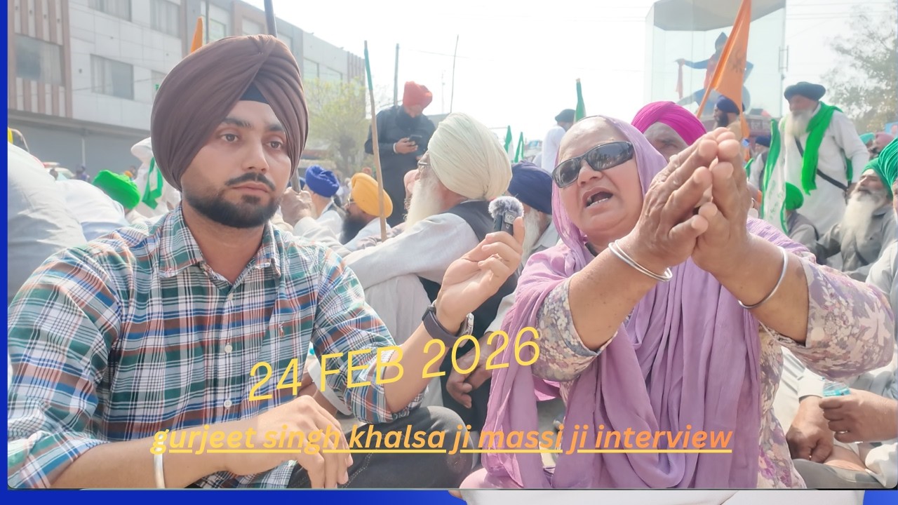 Gurjeet singh khalsa ji de massi ji da interview.