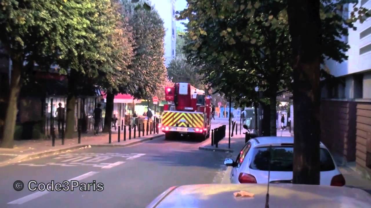 Paris Fire Brigade Articulating Boom/Snorkel // BSPP BEA 4 - CS Montreuil
