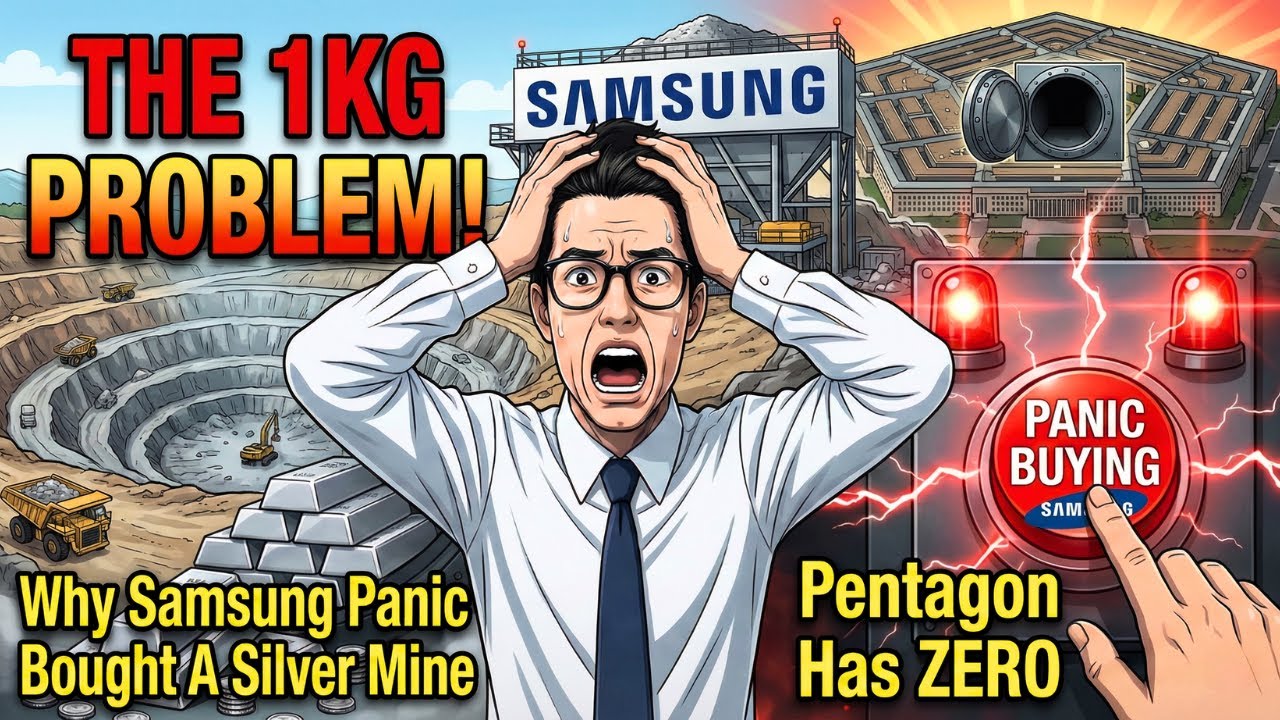 THE 1KG PROBLEM: Why Samsung Just Panic Bought A Silver Mine (Pentagon Has ZERO)