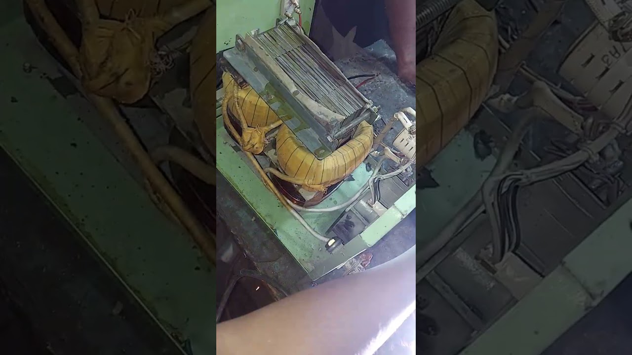 welding machine Testing new coil